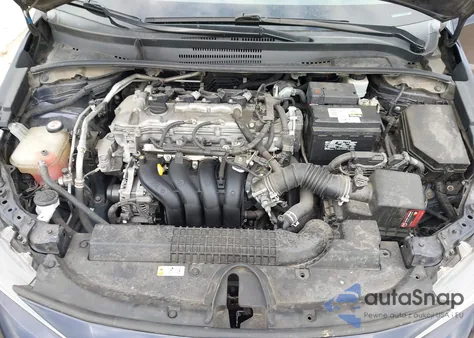 2021 Toyota Corolla Le z USA, uszkodzony, nr VIN 5YFEPMAE4MP153642